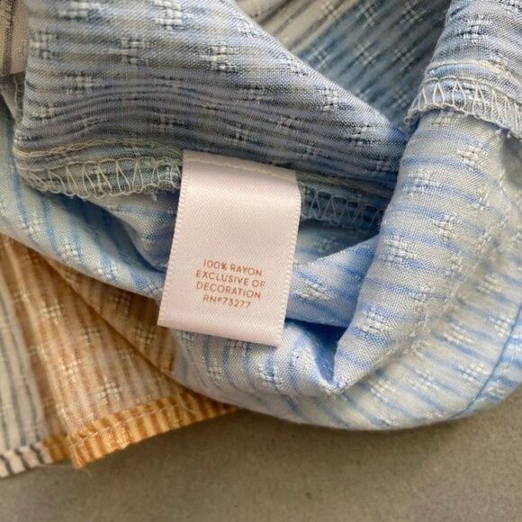 LC Lauren Conrad Beachy Festival Stripe Poolside Paradise Top, Medium - Picture 6 of 8